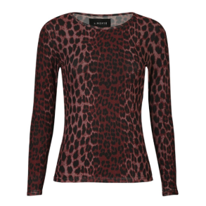LIBERT ESSENTIEL MESH LS TSHIRT BORDEAUX LEO 