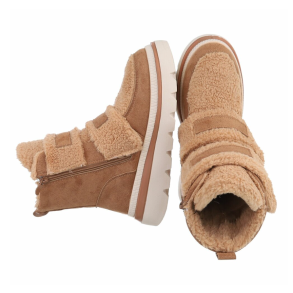 CONCEPT TEDDY BOOT CAMEL