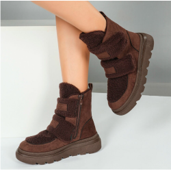 CONCEPT TEDDY BOOT BROWN
