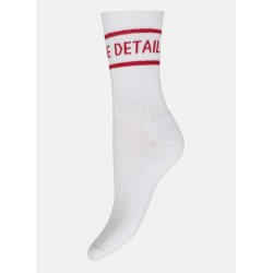 HYPE THE DETAIL SOCKS 2 PK. BLACK/WHITE / RED 