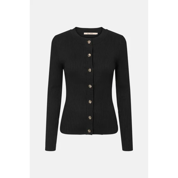 RUE de FEMME LOPE KNIT CARDIGAN BLACK