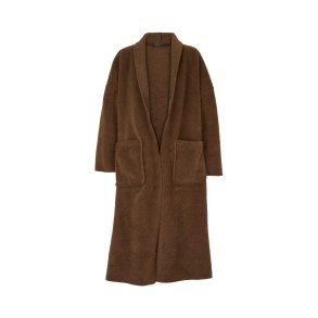 SOMMERSTEDT COATIGAN BROWN 