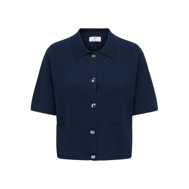 JACQUELINE de YONG JDYPRIME COLLAR CARDIGAN NAVY