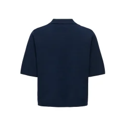 JACQUELINE de YONG JDYPRIME COLLAR CARDIGAN NAVY