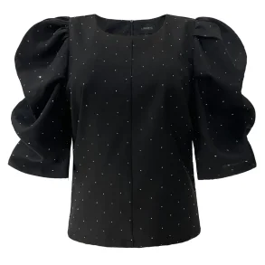 LIBERT ESSENTIEL WINNIE BLOUSE BLACK DIAMOND 
