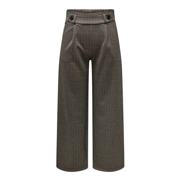 JACQUELINE de YONG JDYGEGGO MIA LONG CHECK PANT BROWN