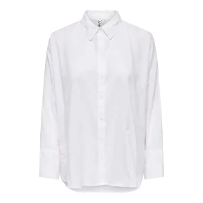 ONLY ONLGRACE BERSA SHIRT WHITE
