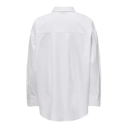 JACQUELINE de YONG JDYALEX OVERSIZE SHIRT WHITE