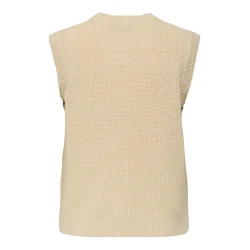 JACQUELINE de YONG JDYSTELLA O-NECK VEST BEIGE 