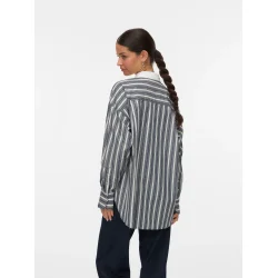 VERO MODA AWPARINA LOOSE SHIRT DARK SAPPHIRE