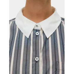 VERO MODA AWPARINA LOOSE SHIRT DARK SAPPHIRE