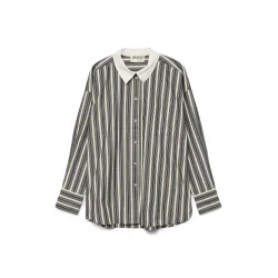 VERO MODA AWPARINA LOOSE SHIRT DARK SAPPHIRE