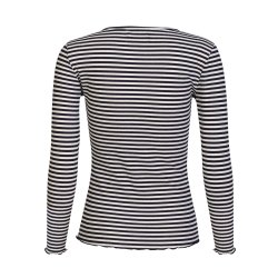 LIBERT ESSENTIEL NATALIA BLOUSE NAVY/CREME