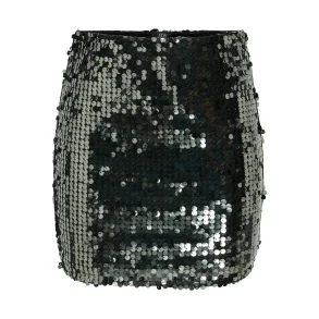 JACQUELINE de YONG JDYTROJA MINI SKIRT ASPHALT