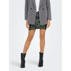 JACQUELINE de YONG JDYTROJA MINI SKIRT ASPHALT