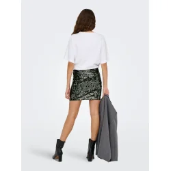 JACQUELINE de YONG JDYTROJA MINI SKIRT ASPHALT
