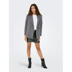 JACQUELINE de YONG JDYTROJA MINI SKIRT ASPHALT