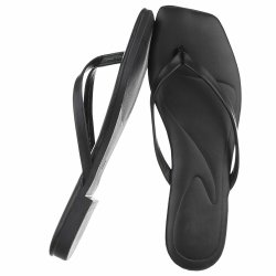 NOVA ROMA SLIPPER BLACK