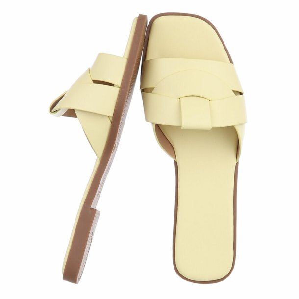 NOVA MONACO SLIPPER LIGHT YELLOW