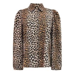 LIBERT� ESSENTIEL FLORA LS BLOUSE LUX LEO