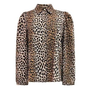 LIBERT� ESSENTIEL FLORA LS BLOUSE LUX LEO
