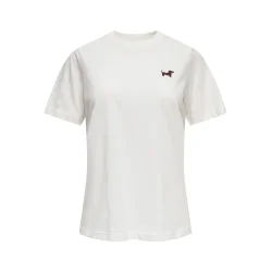 JACQUELINE de YONG JDYPISA PRINT TOP WHITE/DOG