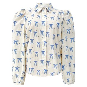 LIBERT� ESSENTIEL FLORA LS BLOUSE BOW