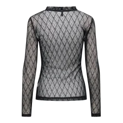 ONLY ONLSALINA L/S LACE BLACK