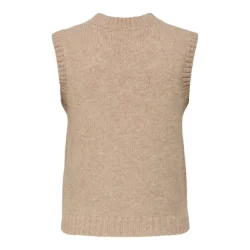 JACQUELINE de YONG JDYMALONE KNIT VEST GREIGE