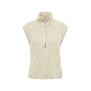 ONLY ONLJEANETT VEST HIGHNECK BIRCH