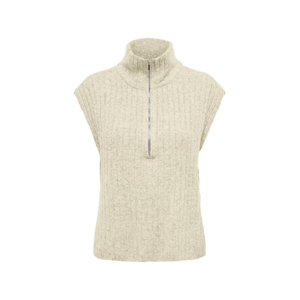 ONLY ONLJEANETT VEST HIGHNECK BIRCH