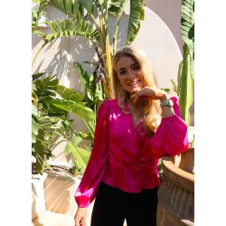 LIBERT ESSENTIEL TIKI TWIST BLOUSE PINK