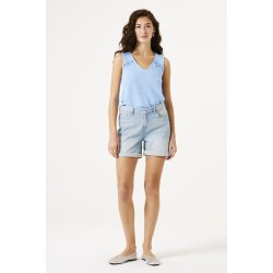 GARCIA F50022 SINGLET TOP BLUE
