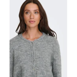 ONLY ONLMAGGIE KNIT CARDIGAN L.GREY