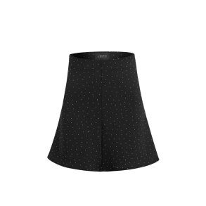 LIBERT ESSENTIEL HENNE SHORT SKIRT BLACK DIAMOND