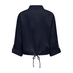 JACQUELINE de YONG JDYMANILA UTILITY SHIRT NAVY