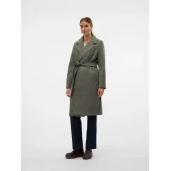 VERO MODA VMFORTUNEAYA LONG COAT ARMY