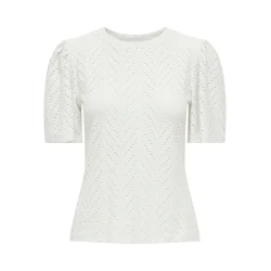 JACQUELINE de YONG JDYCARLA CATHINKA TEE WHITE