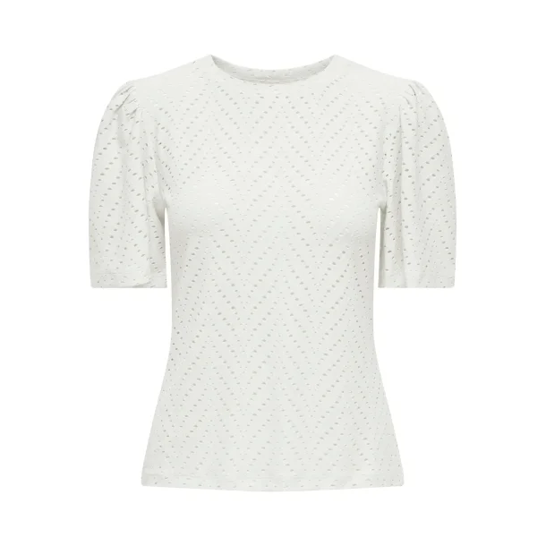 JACQUELINE de YONG JDYCARLA CATHINKA TEE WHITE