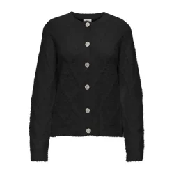 JACQUELINE de YONG JDYJAYLA O-NECK CARDIGAN BLACK