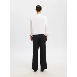 SELECTED FEMME SLFEMMA-TARA WIDE PANT BLACK BLACK
