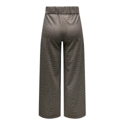 JACQUELINE de YONG JDYGEGGO MIA LONG CHECK PANT BROWN