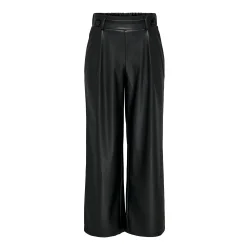 JACQUELINE de YONG JDYSOYA GEGGO PU PANT BLACK 
