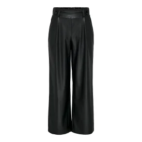 JACQUELINE de YONG JDYSOYA GEGGO PU PANT BLACK 