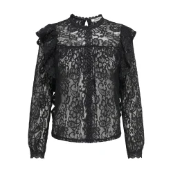 ONLY ONLNEW KARO LACE TOP BLACK