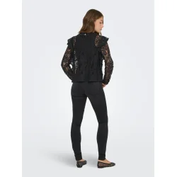 ONLY ONLNEW KARO LACE TOP BLACK