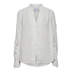 LIBERT ESSENTIEL RIGMOR BLOUSE WHITE