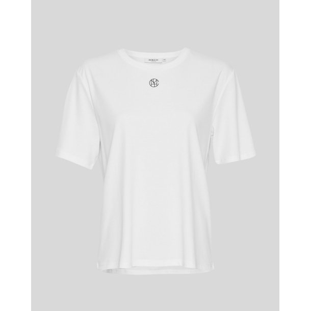 MSCH COPENHAGEN MSCHMELEA ICON TEE WHITE