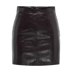 JACQUELINE de YONG JDYCOSMO SKIRT BLACK BEAN 