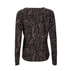 LIBERT� ESSENTIEL ALMA LS TOP DARK BROWN ZEBRA